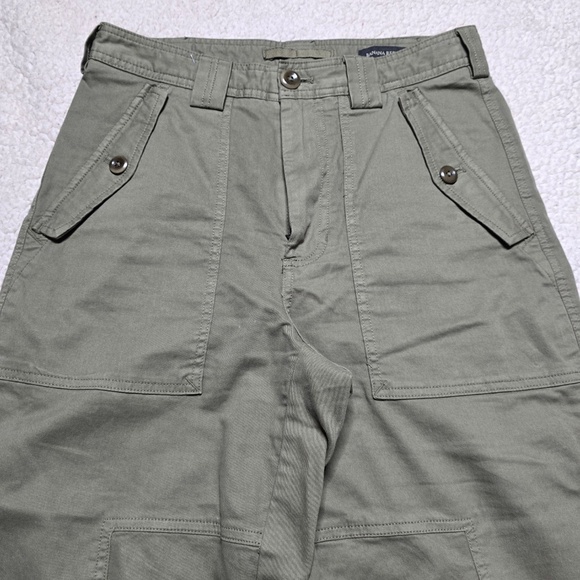 Banana Republic High Waisted Barrel Utility Pants Size 0 - Picture 4 of 13